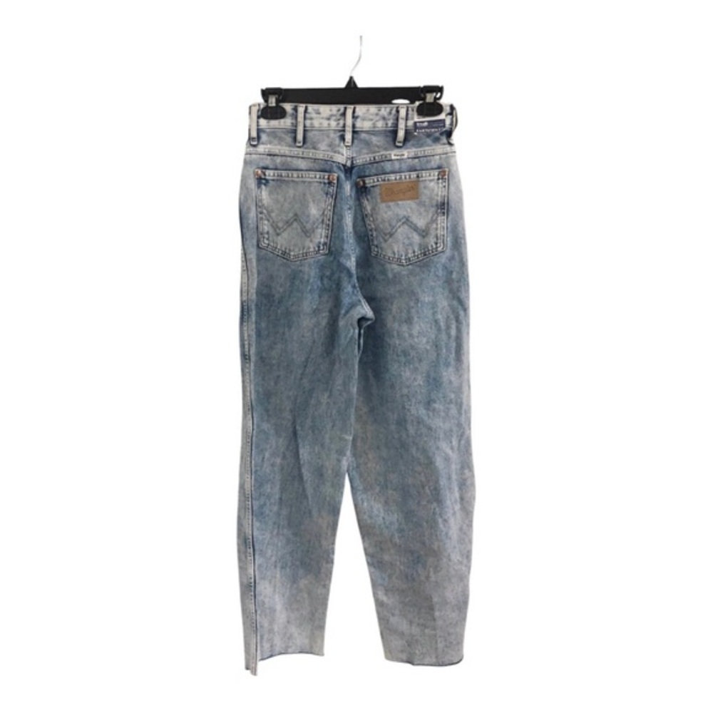Wrangler Barrel‎ 652 High Waist Frayed Hem Let It Go light wash Jeans Size 26x31 - Picture 11 of 15